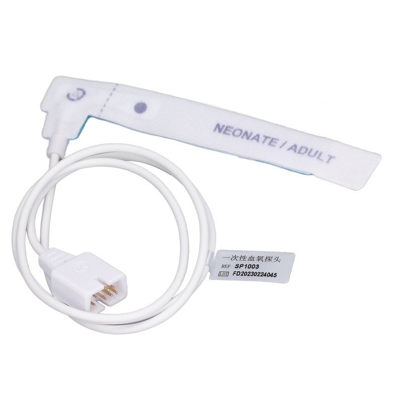 Neonatal Adult Spo2 Sensor for Mindray Disposable 0.9m Cable 7P