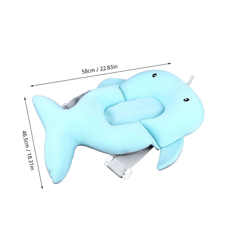 Baby Bath Support Spine Protection Comfortable Baby Bathtub Support Mat