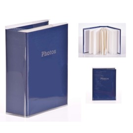 6'' x 4'' Slipin Photo Album Holds 120 Photos Photography Storage (Blue)