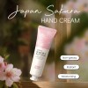 Set Laikou Japan Sakura Crema Y Cera Para Manos 2pzs