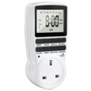 Digital Timer Plug Socket UK, 24h-Week Socket Timer Switch With