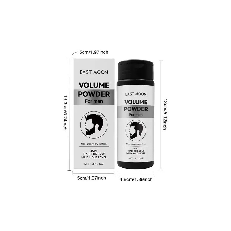 Oil-control Hair Powder, Creates A Natural Voluminous Effect