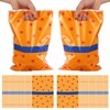 SAVITA 50pcs Anime Party Favors Goodie Bags, Plastic Yellow Blue