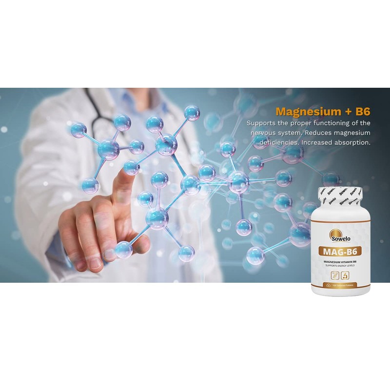 Sowelo MAG B6 - Magnesium + Vitamin B6 I Complements