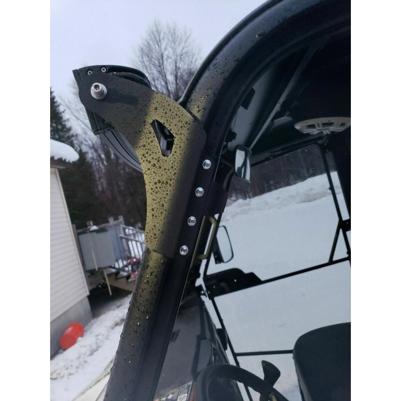DYSO Roof 50'' LED Light Bar Pop-up Windshield Mount Fit