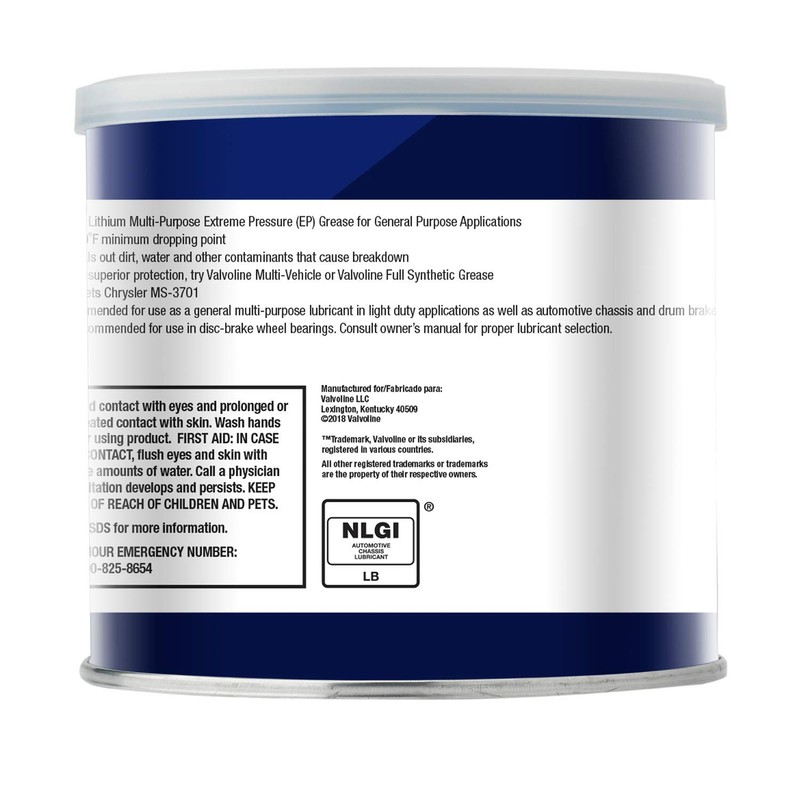 Valvoline - VV608 General Purpose Amber Grease 1 LB