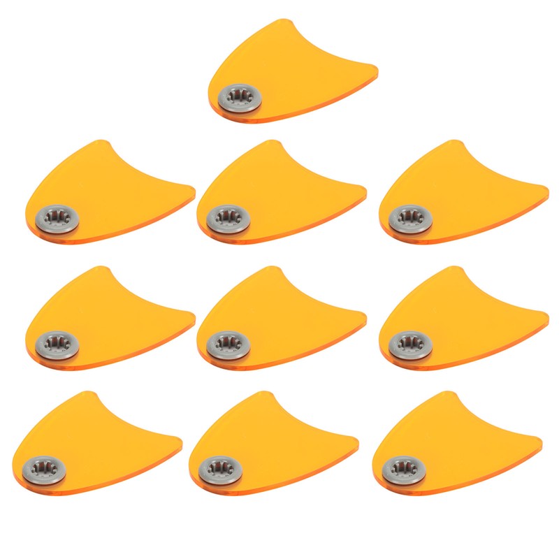 10pcs Dental Light Curing Shield Eye Protective Damage Resistant Dental