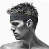 Zollen Mens Headbands 3 Packs Guys Sweatband and Sports Headband