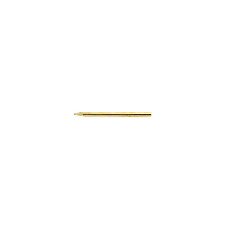 Set of 2 Stainless Steel Paracord Gold, 77 mm, straight