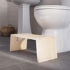 Squatty Potty Oslo Oak Folding Toilet Stool – Compact, Stylish,