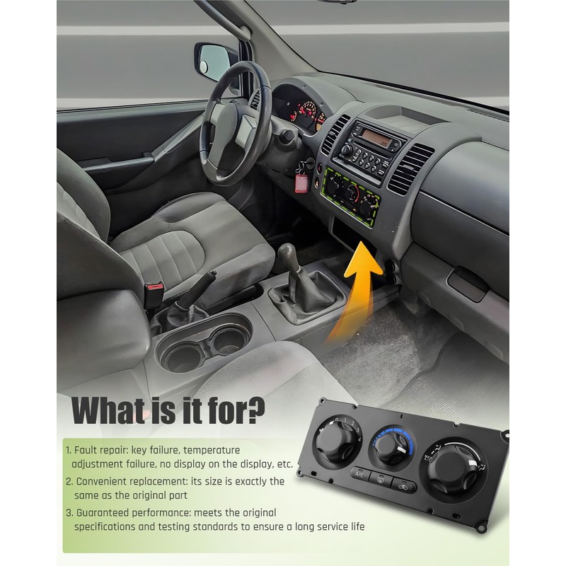 A/C Air Conditioning Switch Control Module Fit for Nissan Frontier