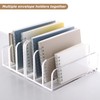 SANRUI Letter Holder Desk Organiser Document Tray Acrylic Letter Organiser