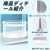 Folding Washbasin, Clear, 3.2 gal (12 L) with Handle, Set