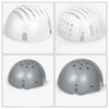 Lightweight Safety Bump Cap Baseball Style Protective Hat Short Brim