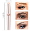 Lipstick Shaped Electric Eyebrow Trimmer Mini Portable Women Eyebrow Shaver