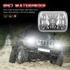 CHUSYYRAY Pair 7X6 5x7 LED Headlights Square For Chevy Express