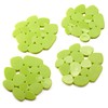 MSV Duschmatte Badematte Badewanneneinlage Anti Rutsch Pads Kieselstein - 4