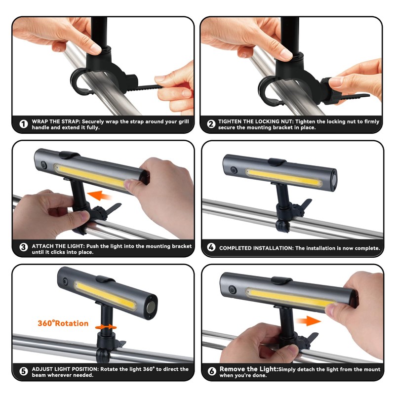 AuntyFey Grill Lights for Outdoor Grill Designed for Blackstone Weber