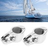 Akozon Rail Mount Hinge, 2Pcs Top Jaw Slide Marine 316