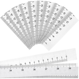 COHEALI Pack of 100 Paper Tape Measure Disposable Wound Measuring Rulers Soft Tape Measure Flexible Ruler for Sewing Bodies with Double Scale