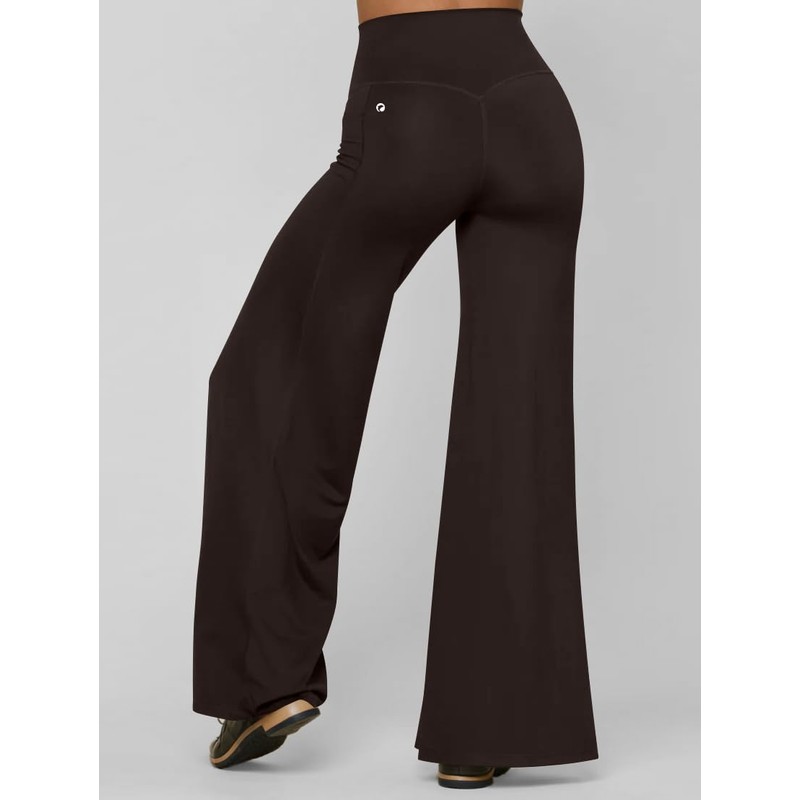 OQQ Yoga Pants Women High Waist Stretch Soft Casual Wide