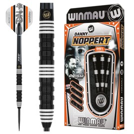 WINMAU Darts - Danny Noppert 85% Pro-Series 25g Professional Dart Set with Dart Flights and Dart Shafts (Stems)