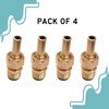 Southeastern Accessory 4 Pack Swimming Pool Spa Brass Deck Jet