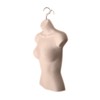 Flesh Female Hollow Back Mannequin Torso Set & Hanging Hook,