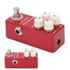 Distortion Effect Metal Shell Red True Bypass Foot Switch for
