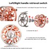 Sougayilang Fly Fishing Reel, CNC-Machined Aluminum Alloy, 5/6 Weight, Lightweight