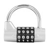 Sonew Password Lock, 4 Dial Digit Code Combination Padlock, Gym