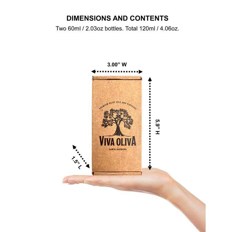 Viva Oliva Two 60ml (2oz) Truffle Oil Gift Set -