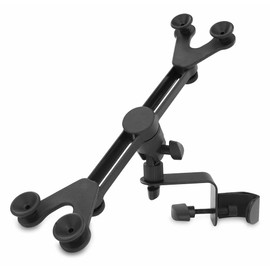 Pronomic UTH-20 Universal Tablet PC Holder Suitable for All Standard Sizes with Tripod Clamp Fully Adjustable Black