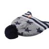 Foruhoo Boy's Winter Beanie Hat, Girl’s Knitted Hat with Bobble