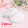 Topwon 4 Inch Powder Puff, Washable Large Body Powder Puff