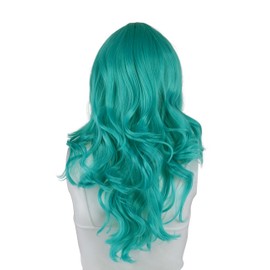 Epic Cosplay Hestia Vocaloid Green Curly Wig 22 Inches(08VG)