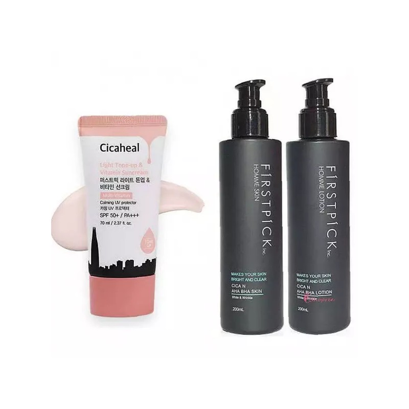 남성 선크림 톤업 스킨로션 라이트 시카 끈적임없는jkl399 Men's Sun Cream