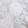 Vllcsla Shower Curtains Flower Patterned Anti-Mould and Waterproof - 240/300