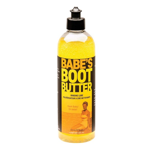 Babe's Boot Butter Binding Lubricant for Wakeboarding, Water Skiing, Kiteboarding, and Kitesurfing | 16 Ounce Bottle | Natural Water Sport Lube Made with Kelp