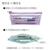 Kokuyo Pencil Case, Clear Slim Otaku Peep Light F-VBF246-4