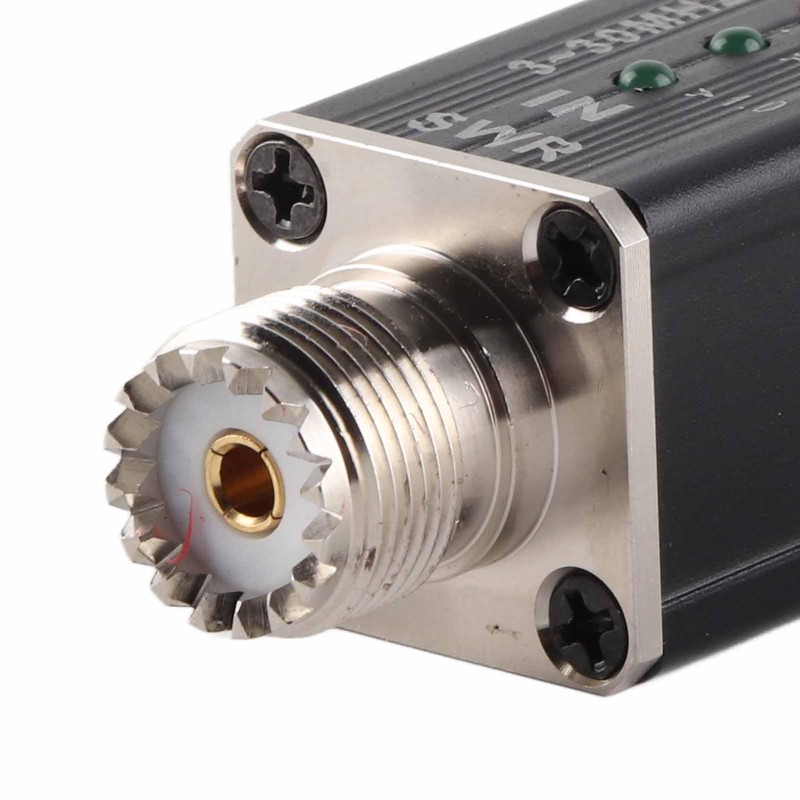Standing Wave Meter, 3-30MHz Frequency, 5-100W Power, LED Display, M
