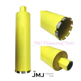 JMJ Diamond Tools 2-inch Professional Diamond Core Bit for Drilling Concrete and Asphalt Wet/Dry