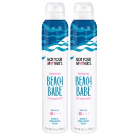 Not Your Mother's Beach Babe Texturizing Dry Finish Spray (2-Pack) - Add Instant, Buildable Texture to Dry Hair - Essentials for All Hair Types