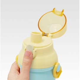 Skater Sanrio PSB5SANAG-A Water Bottle, 16.9 fl oz (480 ml), Children's Bottle, Antibacterial, Plastic, Made in Japan
