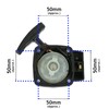 Spares2go Recoil Starter Pull Cord for 22CC 26CC 36CC 33CC