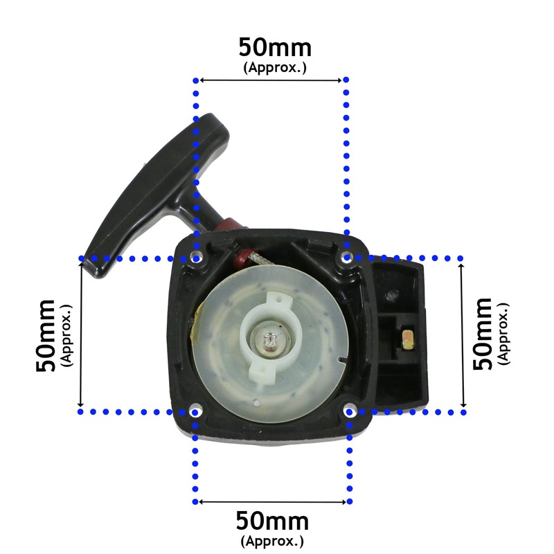 Spares2go Recoil Starter Pull Cord for 22CC 26CC 36CC 33CC