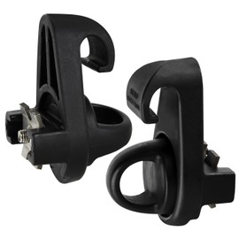 OxGord Mini Tie Down for Truck Bed Fits 2005-2019 Tundra/Tacoma (Pack of 2) Deck Rail Bed Cleats