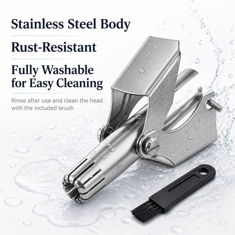 Manual Nose Hair Trimmer for Nose & Ear Grooming –