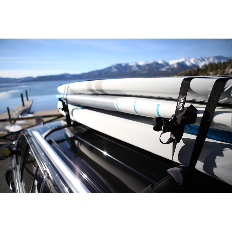VAMO SUP Kayak Surfboard Surf Rack Tie Down Straps -
