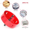Hole Saw 3 3/4" / 95mm, HSS Bi-Metal Drill Hole